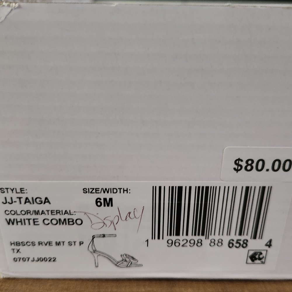 NWT Jessica Simpson Multicolor Floral Heels – Cushioned Insole – Size 6 - Picture 2 of 6